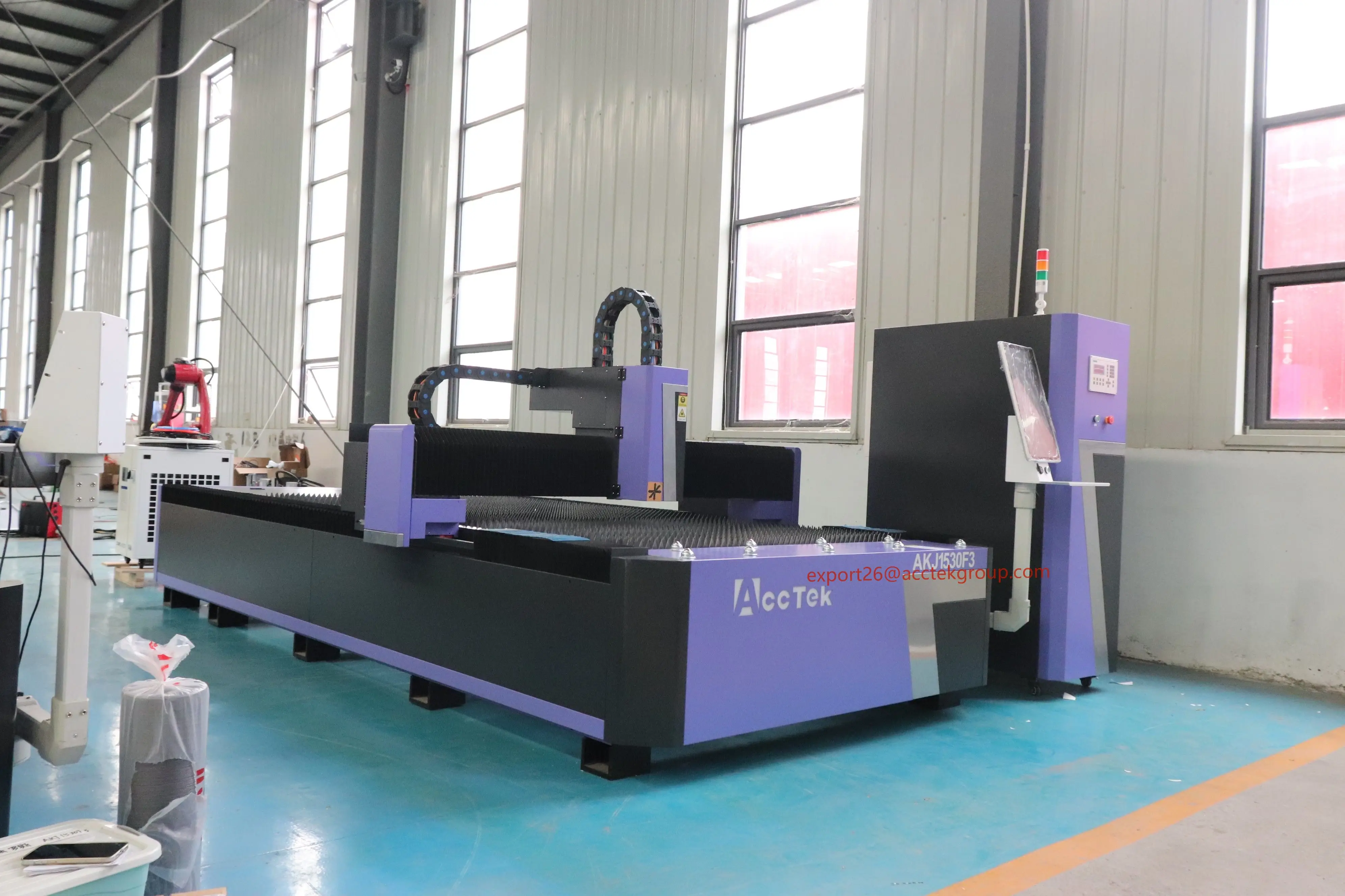 

ACCTEK 3015 Laser stainless steel carbon steel iron metal processing cnc fiber laser cutting machine 1500w 3kw 6000w