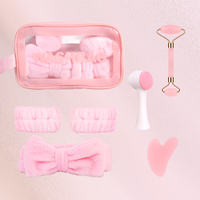 7/5/4PCS facial cleansing and massage combination set, essential items for women, Christmas gifts for mothers and ladies.