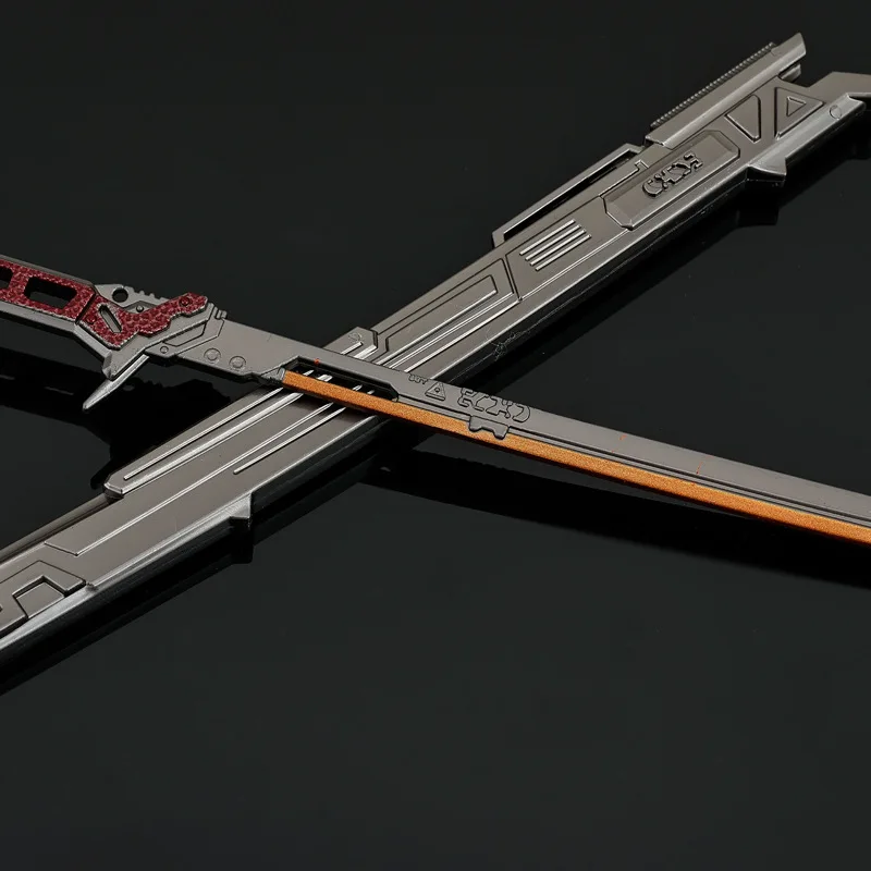 30cm アリーナ ブレイクアウト カタナ 全金属工芸装飾品 ナイフ おもちゃの剣 ゲーム周辺機器 コレクション ギフト シース付きフィギュア