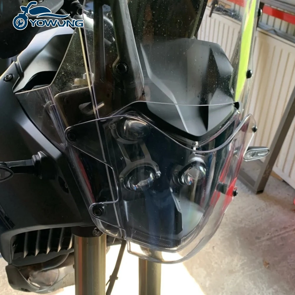 

FOR YAMAHA TENERE 700 WOLD RAID TENERE700 2022 2023 2024 Motorcycle Headlamp Grill Head Light Protections Cover Headlight Guard