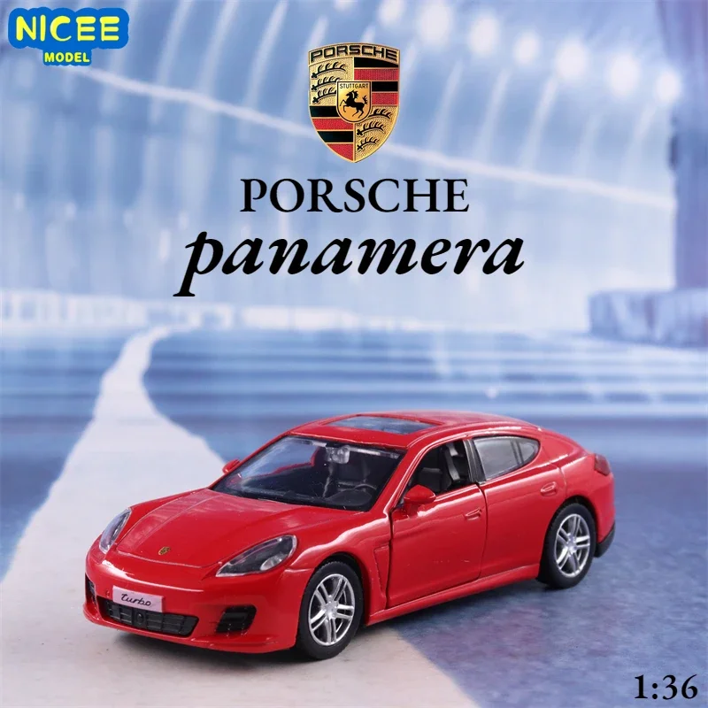 1:36 Porsche Panamera Metal Diecast Car Model Toys Collection Xmas Gift Office Home Decoration F228