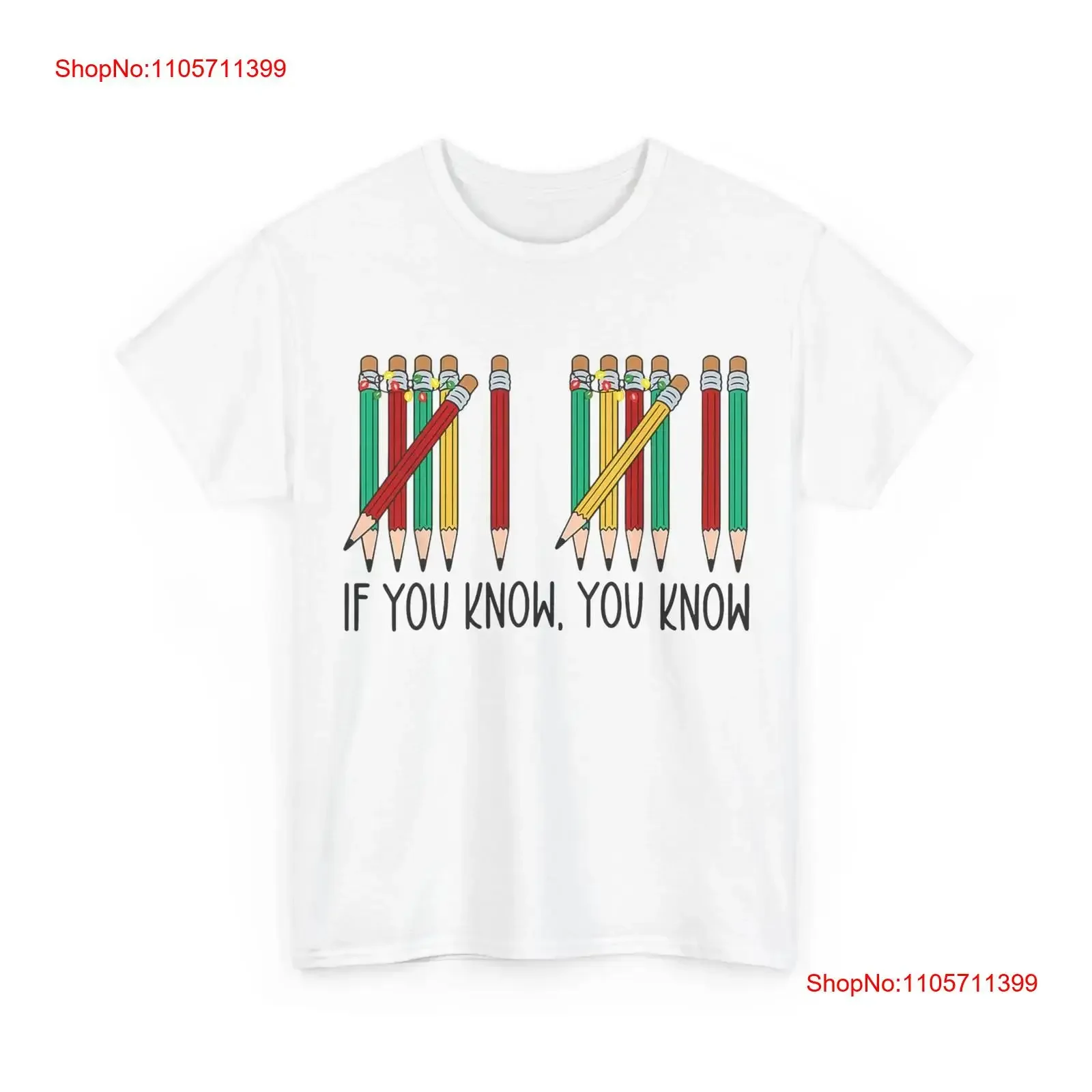 6 7 If You Know Tally Marks Pencils Six Seven Meme T Shirt long or short sleeves vintage Washed Soft Stylish homme fashion