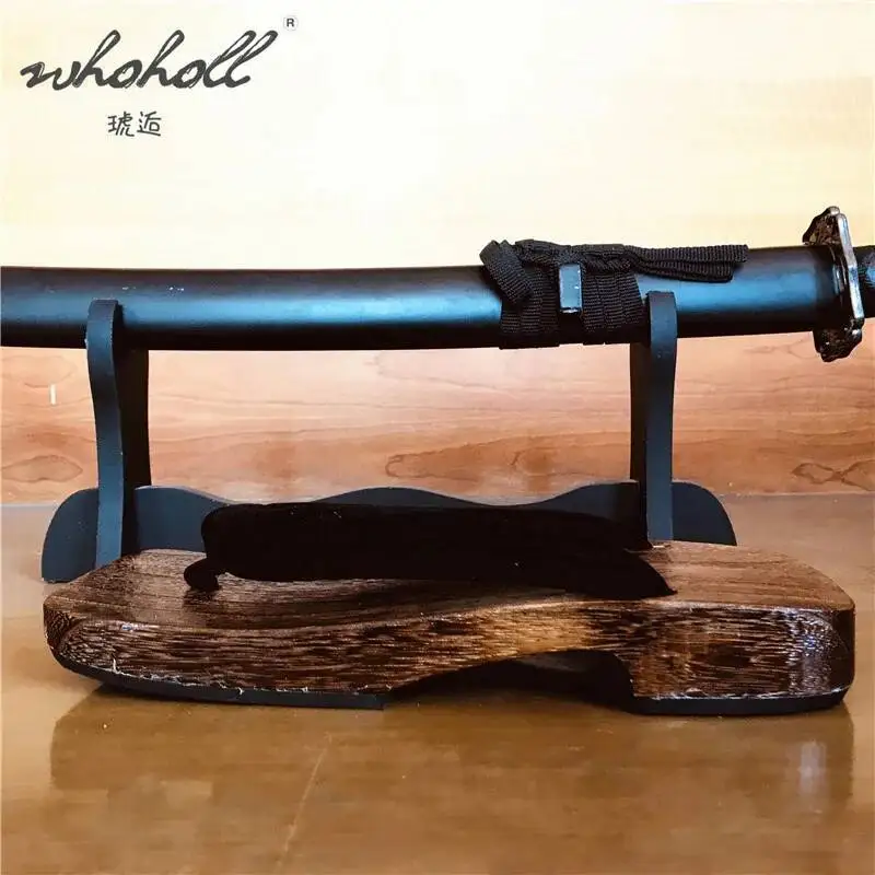 WHOHOLL Platte Geta Zomer Heren Houten Klompen Slippers Houten Slippers Japanse Geta Klompen Schoenen Cosplay Kostuums Schoenen Slides