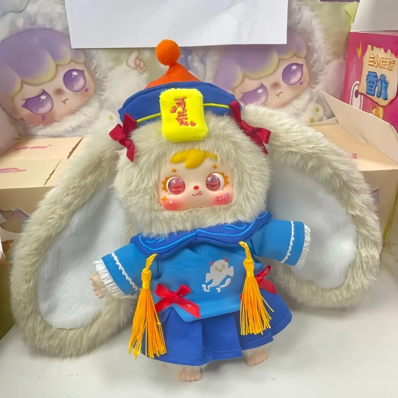 الأصلي في المخزون صموئيل ثلاثة ليتل فروي هالوين كرنفال سلسلة الفينيل الشكل قلادة صندوق أعمى هالوين لعبة مزخرفة هدية