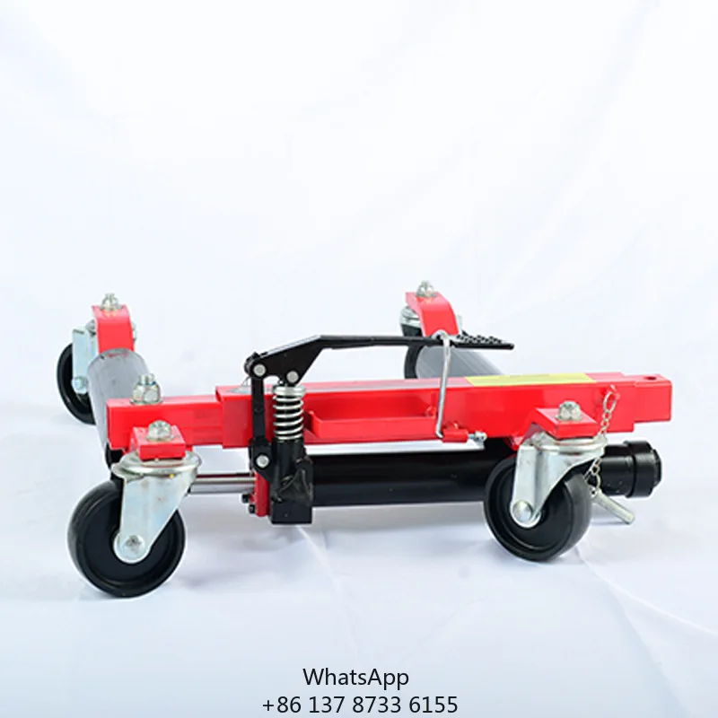 

Convenient Parking Vehicle Hydraulic Type Tire Lifter Vehicle Jack 360 Degree Rotating Trolley Car Mover