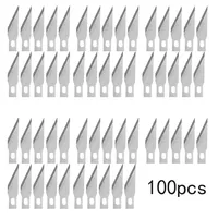 Engraving Blades For X-Acto Exacto Tool SK5 Graver #11 Blades Cutter Craft Knives For Mobile Phone PCB Hand Tool Accessory