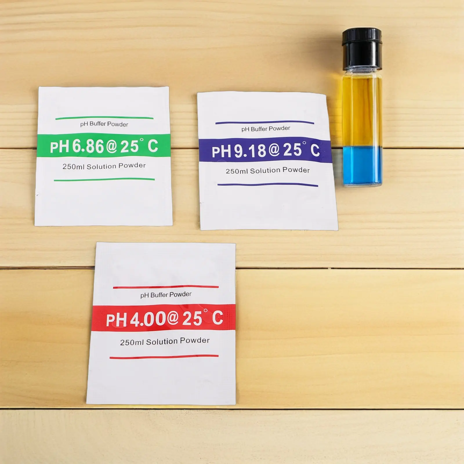 20Pack PH Calibration Powder Solution Kit Accurate Buffer Powder for PH Tester Meter Calibration Packets for Reliable Testing view 5