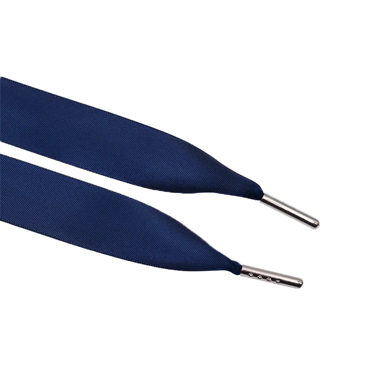 Coolstring Cute Accessory 22mm Silver Aglets Tips Ribbon Tape Double Sided Silk Shoelaces Gifty Present Decorative Gift Belt