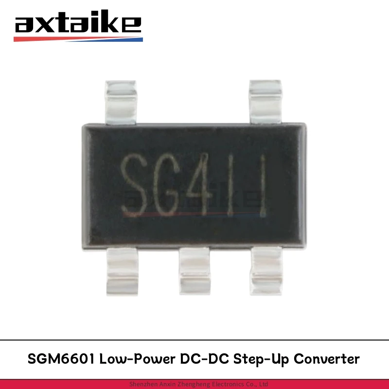 

20PCS SGM6601YTN5G/TR SG4** SOT23-5 SGM6601YTN5G SGM6601 1.8-6V 400mA Output 38V SMD Low-Power DC-DC Step-Up Converter IC
