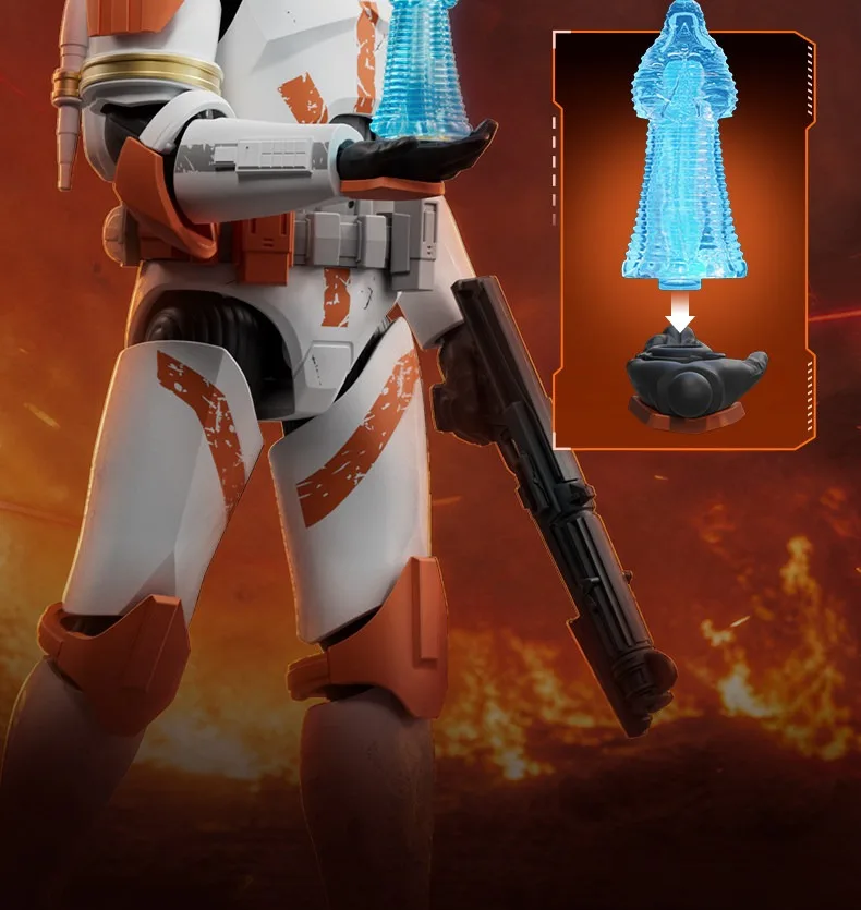 BLOKEES Neue Star Wars Bausatz-Figuren Beyond Edition Klon-Kommandant Cody Obi Wan Kenobi Montagemodell Ornament Spielzeug Geschenk – Detail 7