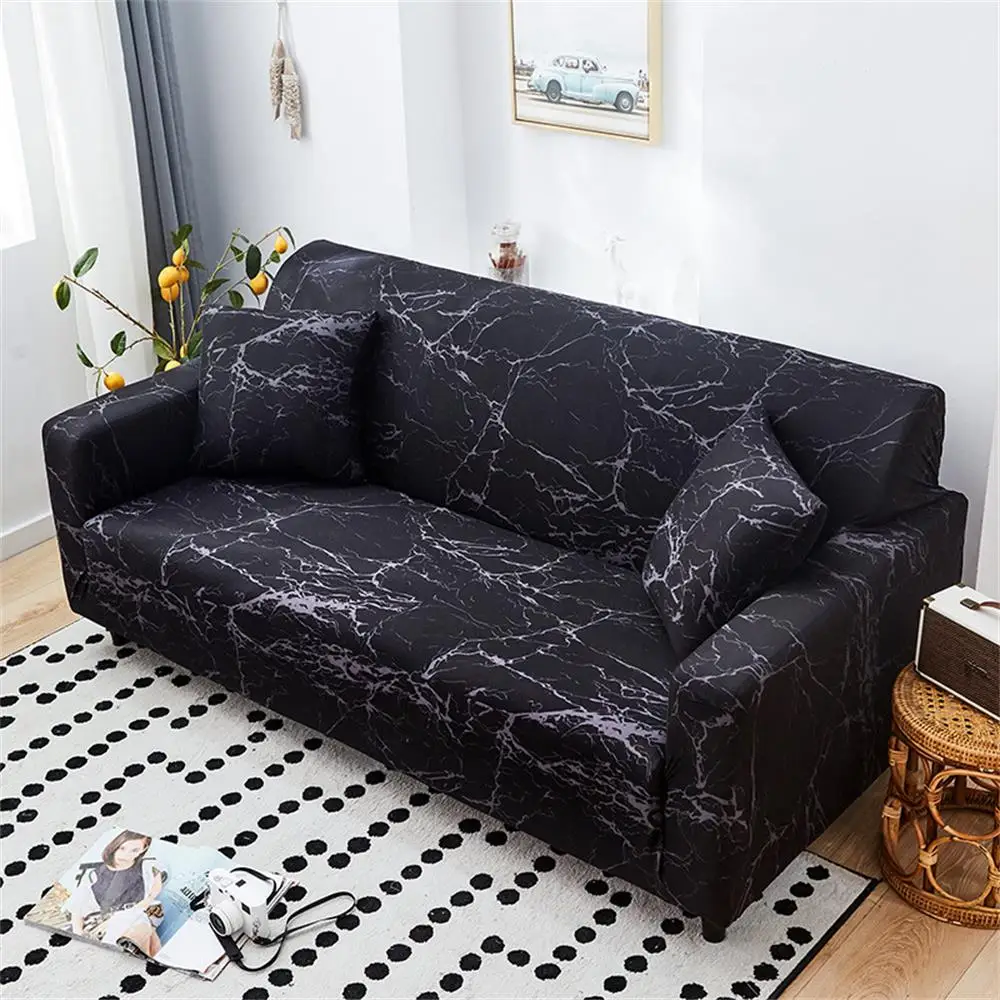 Elastic Sofa Slipcovers Modern Sofa Cover for Living Room Sectional Corner L-shape Chair Protector Couch Cover 1/2/3/4 Seater