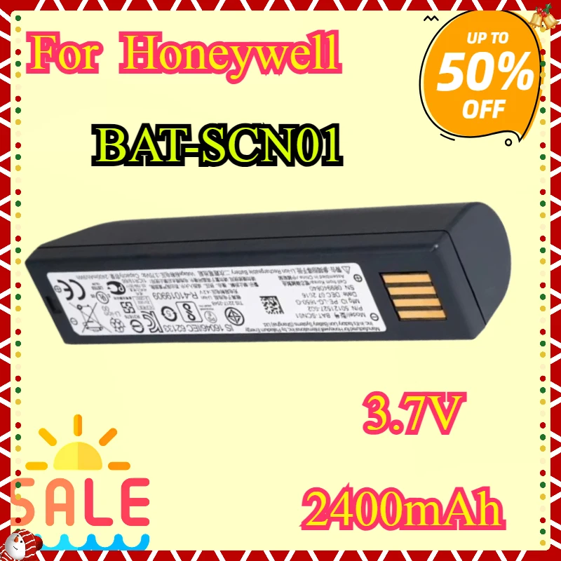 

New High quality Replacement2400mAh BAT-SCN01 Battery For Honeywell 1202G 1902GHD GSR 1452G 4820 3820 BAT-SCN01 General Scanners