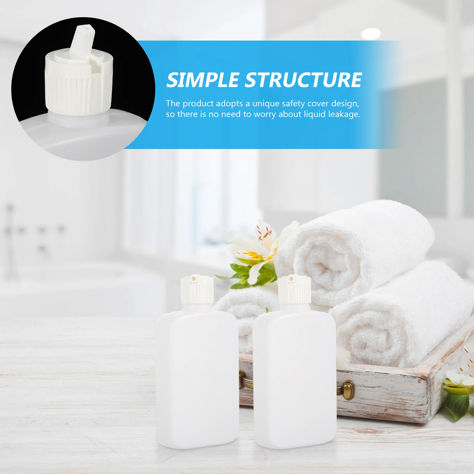 

4Pcs Refillable Holy Water Bottles Plastic Containers Portable Blessing Small Empty Party Favors Holy Water Bottles