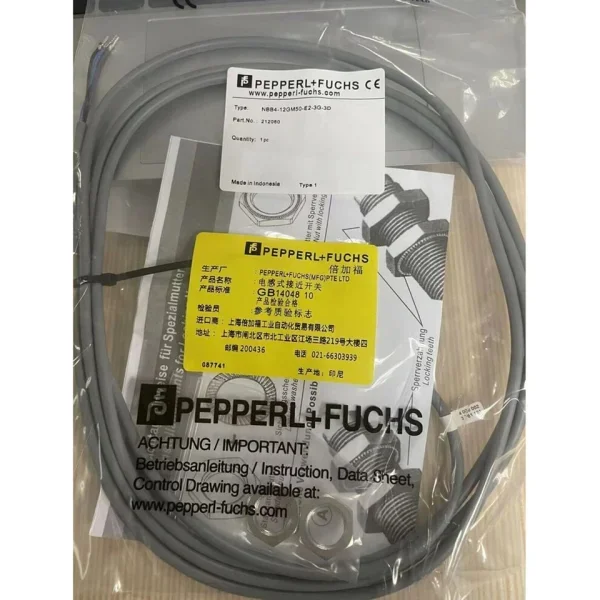 

Новый оригинальный датчик NBB4-12GM50-E2-3G-3D для ПЛК, в наличии