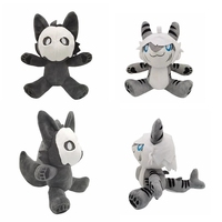 Changed Game Toy Changed Puro Changed Cat Shark Plush Toys Soft Stuffed Animal Toy Birthday Gift Toys for Kids Boys Girls 25CM