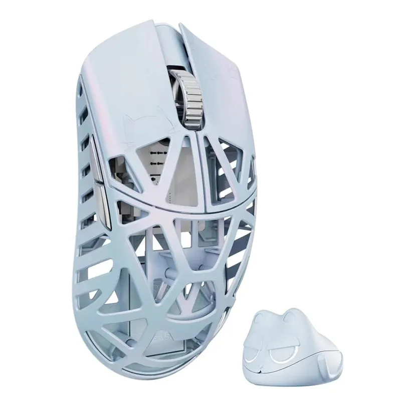 ماوس ألعاب WLMOUSE BEAST X MINI PRO IceBlue Omron خفيف من سبائك المغنيسيوم ماوس ألعاب لاسلكي FPS خفيف الوزن 39 جرام