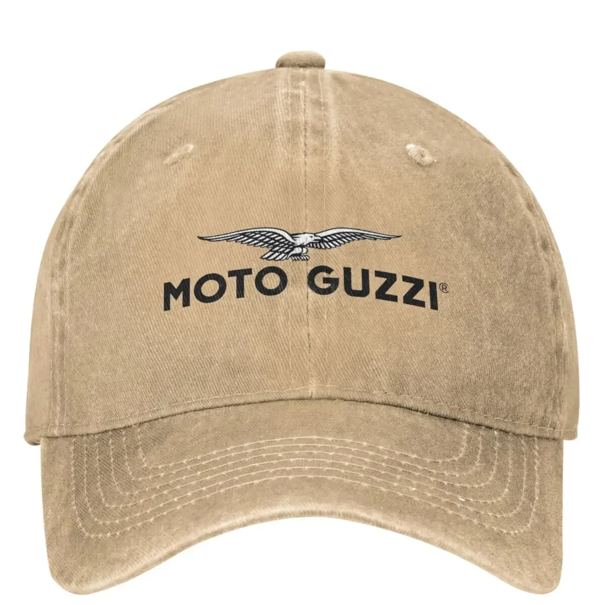 MOTO GUZZI MOTOR Rider Motorcycle Racing Cross Baseball Caps Unisex Distressed Washed Headwear Outdoor Casquette Soft Hats Cap