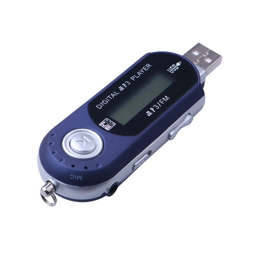 Mini USB MP3 Player Flash LCD Digital Screen MP3 Player With 4GB TF Card Music Player FM Radio Portable Mp3 Player