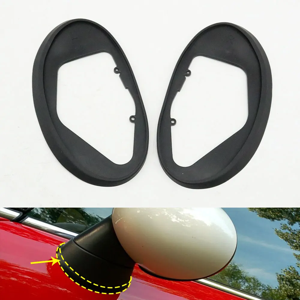 

Car Door Exterior Rearview Mirror Base Sealing Gasket Rubber Pad Ring For MINI Cooper S R50 R52 Convertible R53