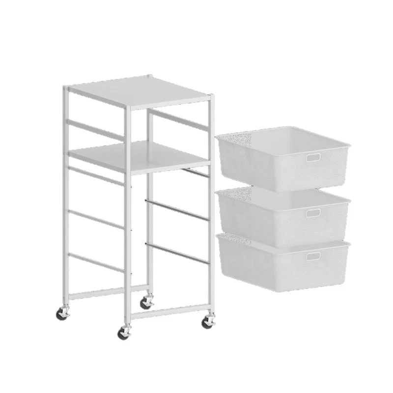 Storage rack floor-to-ceiling home bedroom dormitory storage kitchen vegetable shelf multi-functional multi-layer storage