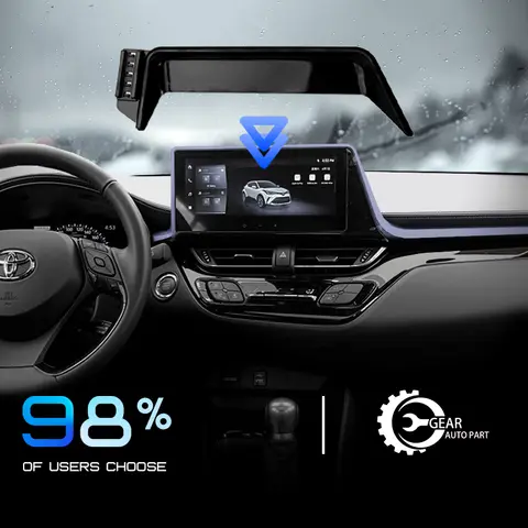 Araba cep telefonu tutucu Toyota C-HR AX10 AX50 2018 ~ 2022 CHR hava firar cep telefonu GPS braketi otomatik standı yerçekimi aksesuarları