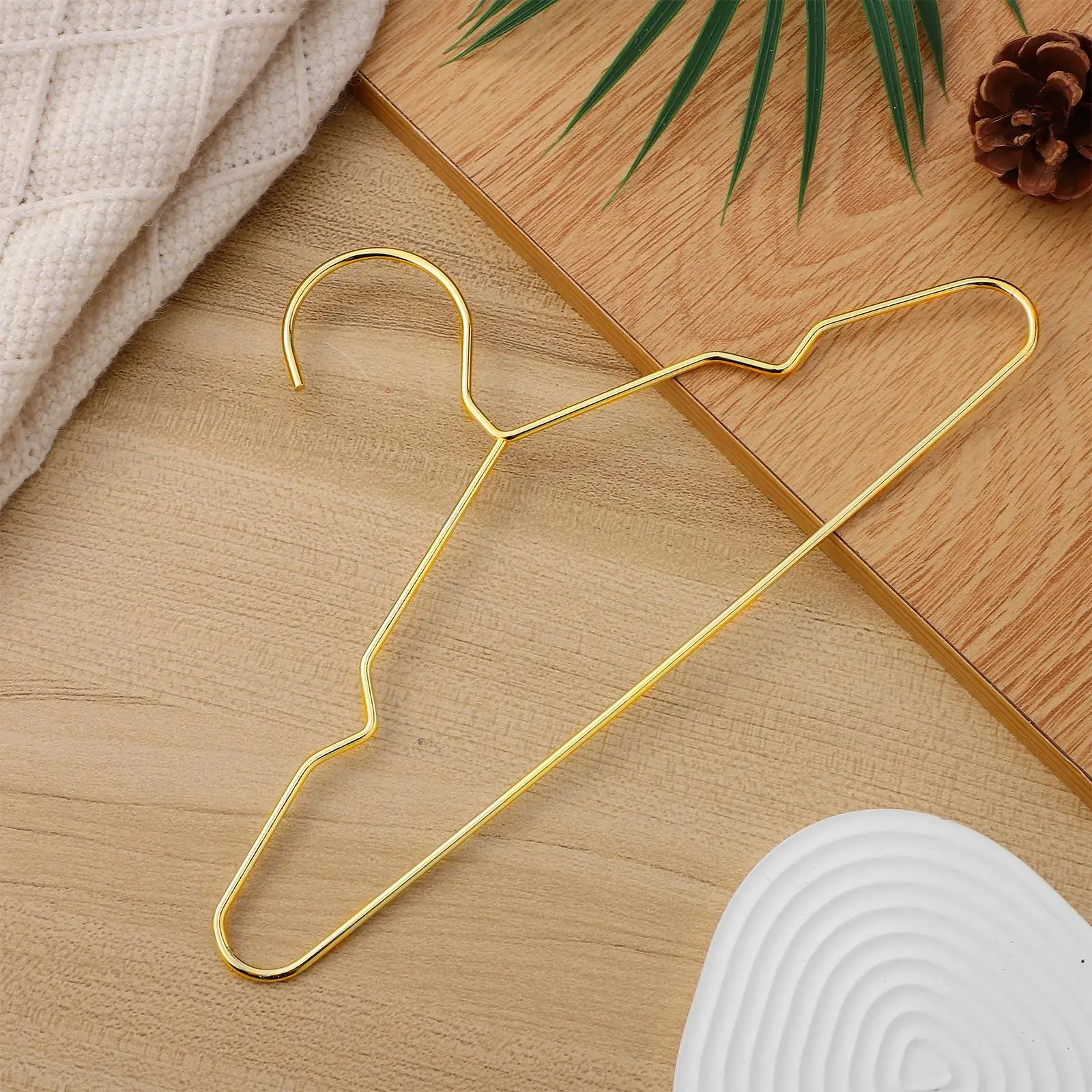 

10 pcs Hangers for Dog Clothes Smooth Shape Space Saving Small Drying Rack Closet Organization Dog Apparel Hangers Pet