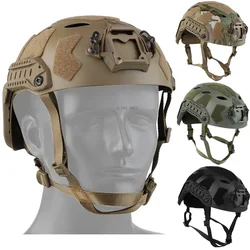 FAST kask taktyczny Painball CS Airsoft kaski strzelanie polowanie sprzęt ochronny Wargame akcesoria do treningu walki