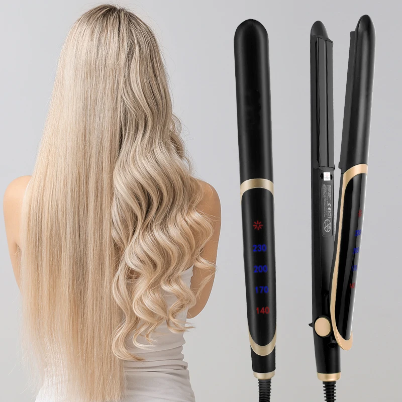 Professional Recovers Damaged Hair Tool with Ultrasonic Infrared Hair Care Iron Cold Flat Iron Hair Treament Styler