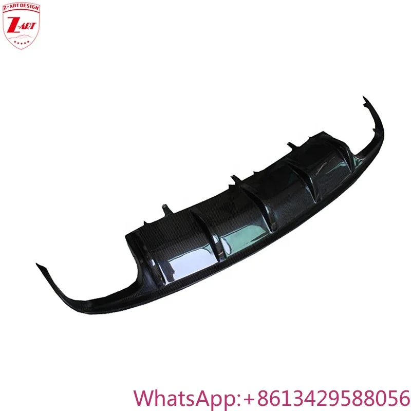 

Z-2012-2015 Real Carbon Fiber S6 Rear Diffuser for AUDI A6 CARBON FIBER REAR CHIN REAR LIP FOF AUDI A6