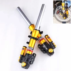 30/33 core 380mm to 420mm Motorcycle Front Fork Front Shock Absorber Universal For Yamaha Scooter FORCE RSZ JOG CYGNUS-ZR NIU