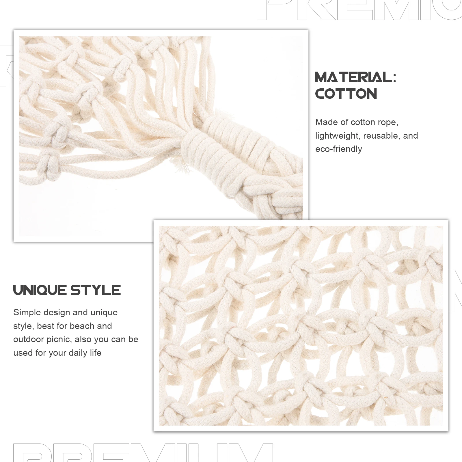 

Straw Beach Bag Knitted Hollow Purse White Black Woven Tote Cotton String Eco Reusable Handmade Shoulder Clutch Picnic Mesh