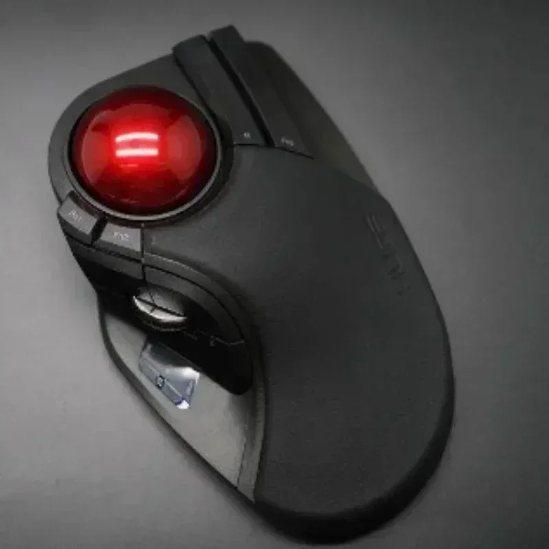 MiFuny CAD Mouse with Trackball Wireless Ergonomic Custom Key Drawing PS Designer Office Mouse for Laptops PC Accessory