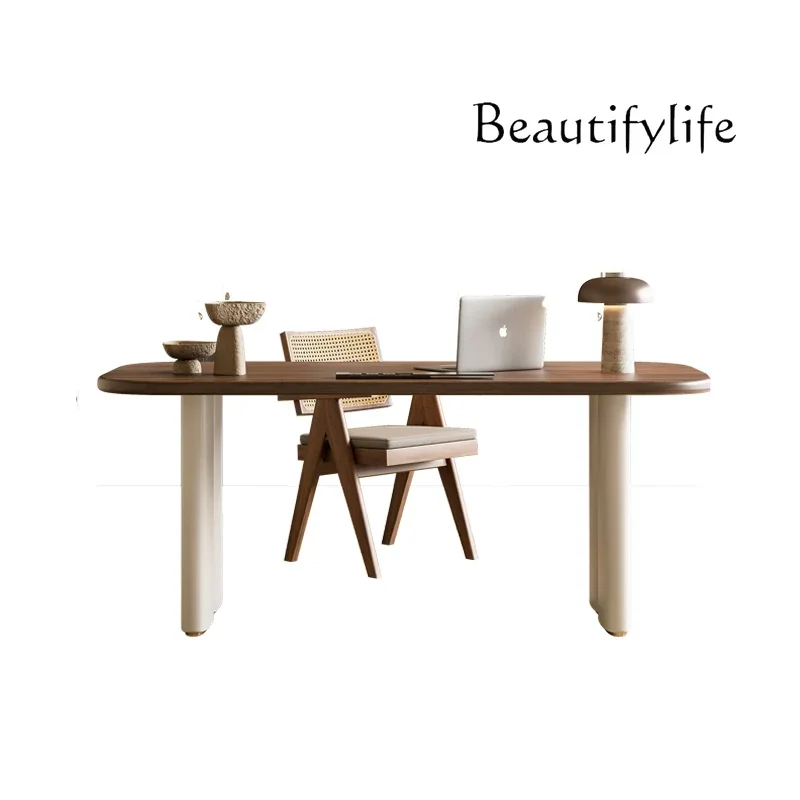 solid wood antique living room home writing desk study desk design minimalist study table   office decoration