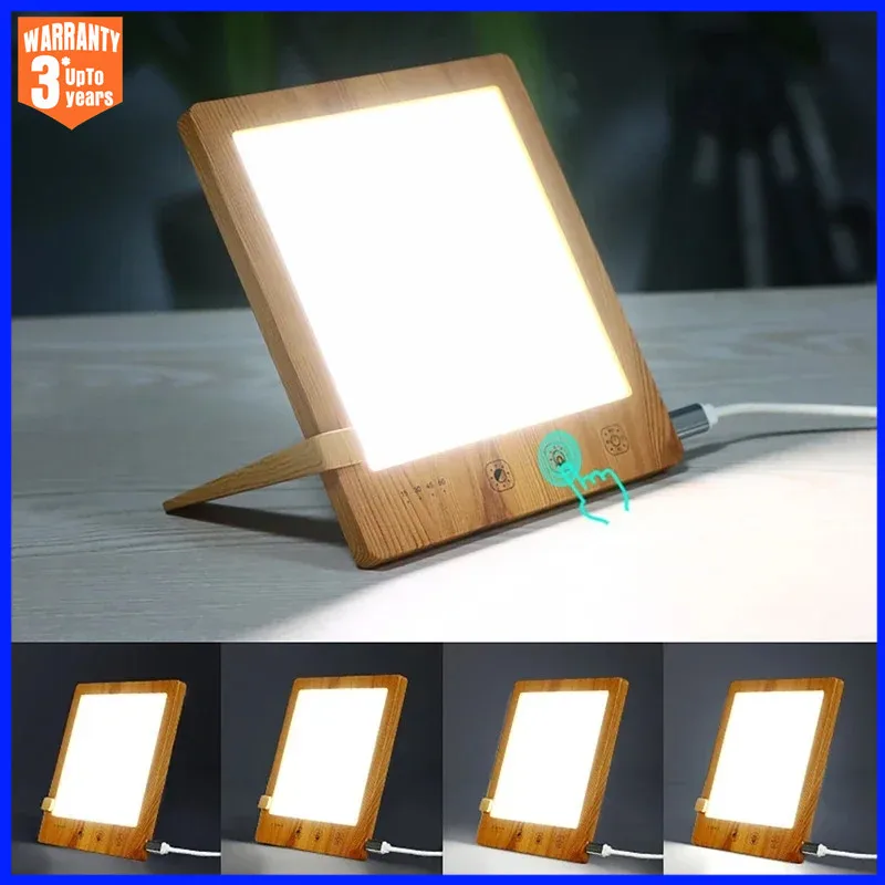 Sad Light Therapy Lamp Happy Light Simulated Sunshine Emotion Healing Lamp Smart Adjustable Sunlight Simulation Desk