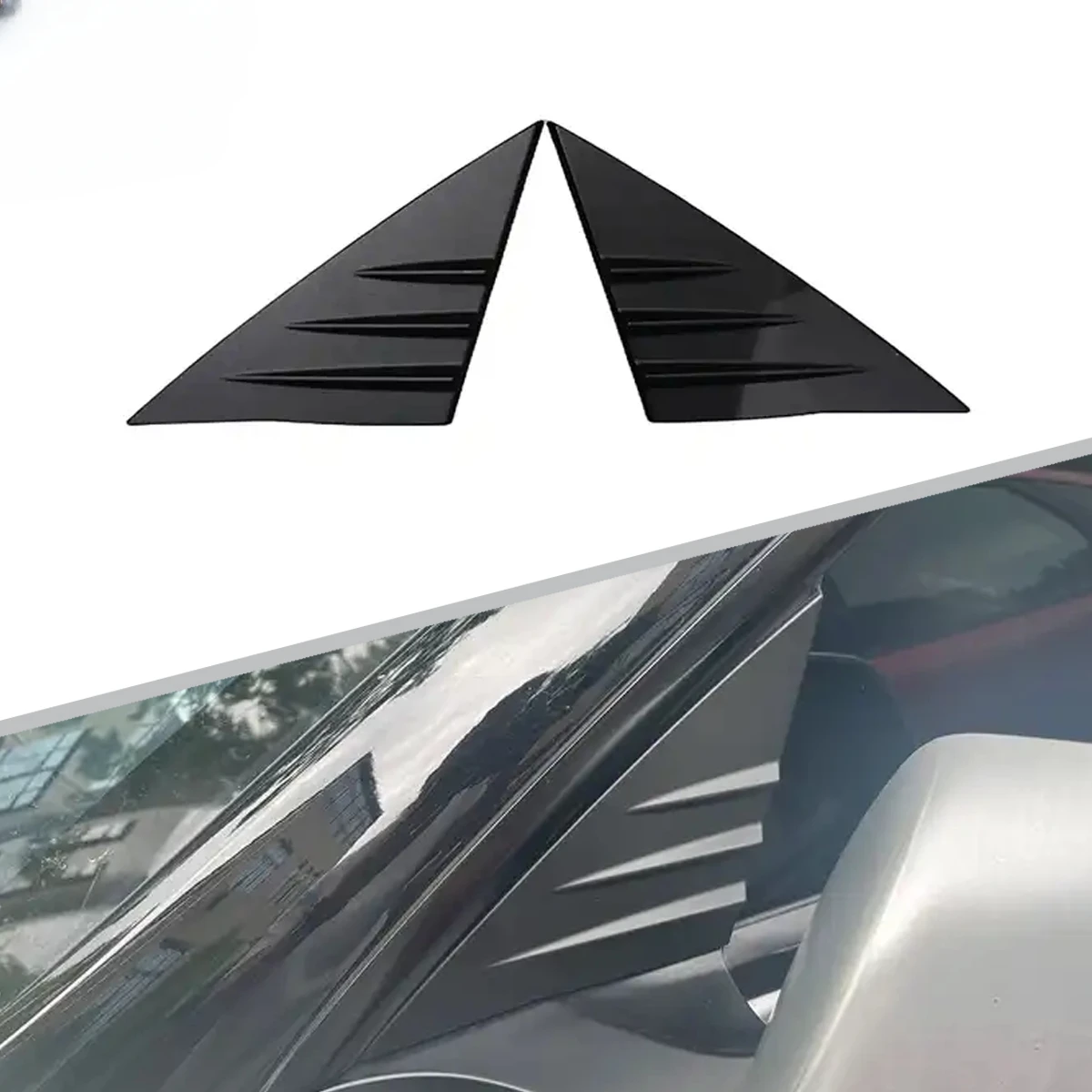 

Hot Selling A Pillar Trim Car Parts Auto Accessories Matte Black For Model 3