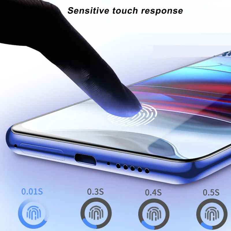 5 قطعة الزجاج المقسى لموتورولا إيدج 50 30 نيو برو 2021 2022 S30 X30 S 20 لايت واقي للشاشة طبقة حماية مقاومة للصدمات #4