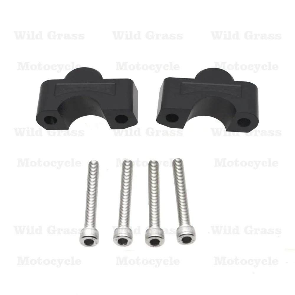 Motorcycle Handlebar Riser Height Extender Fit 660 Series Bike Simple Mounting Aftermarket Control Accessories