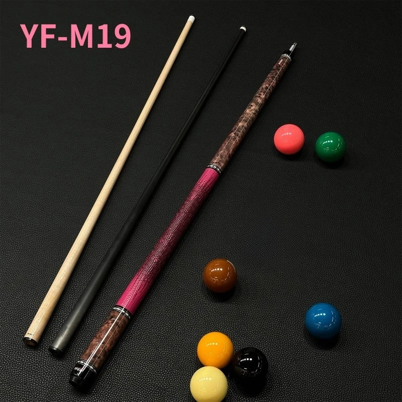 YF-M19/20/21 1/2 Split Golf Club, 148 cm, 18-20 oz, Carbon Fiber Club, Canadian Maple, Cowhide, 4 Embedded Rings