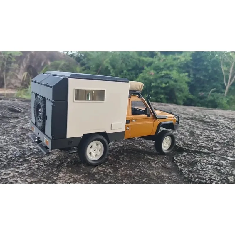 

Off-Road RV Camper Shell for 1/12 Toyota Land Cruiser RC Car, Direct Bolt-On Replacement Bed Upgrade Accessory Parts