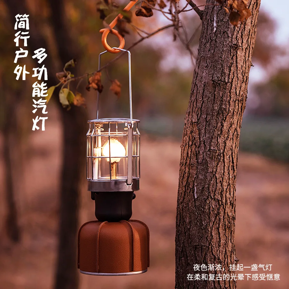 

Jianxing outdoor medium gas lamp camping camp flat tank gas lamp kerosene lighting equipment