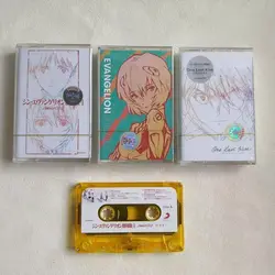 Anime NEON GENESIS EVANGELION EVA Utada Hikaru Music Tape One Last Kiss Album Cassettes Cosplay Recorder Walkman Soundtracks Box