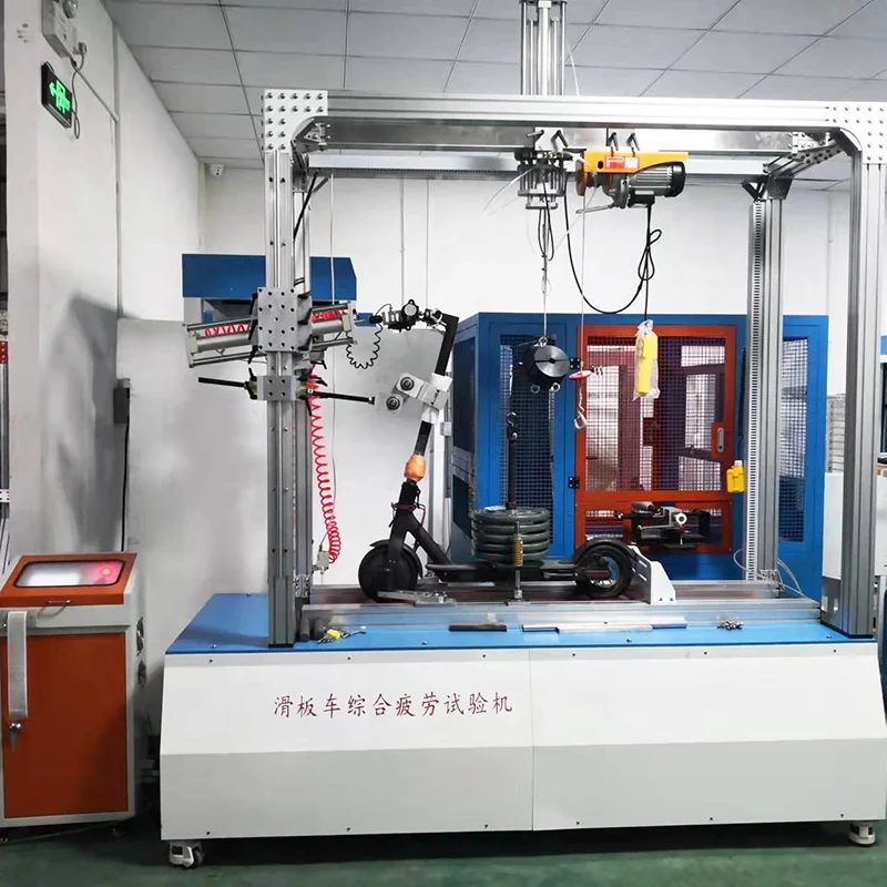 Machine d'essai complète pour scooter