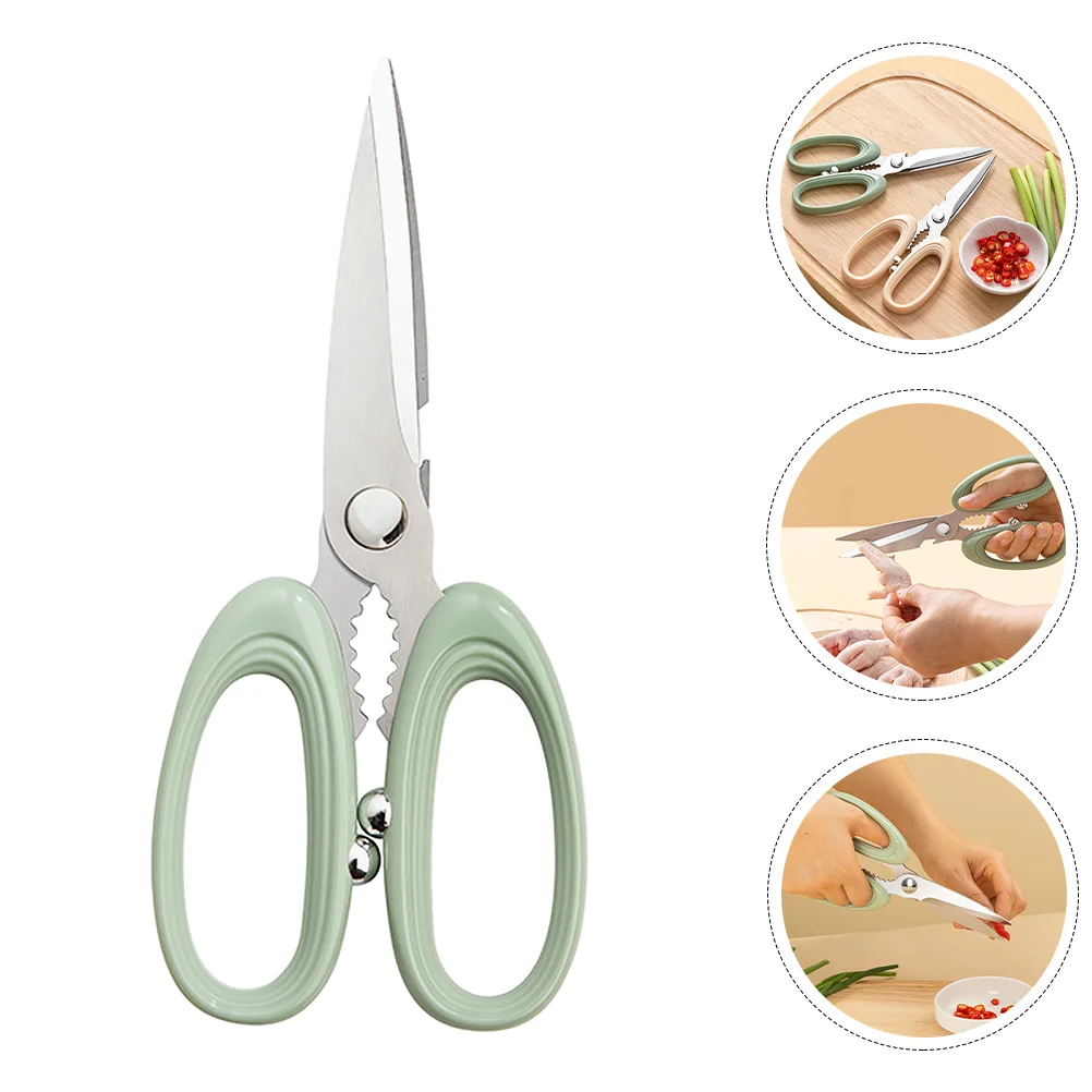 

Food Stainless Steel Kitchen Shears Travel Heavy Duty Board Plastic Para Household Scissor