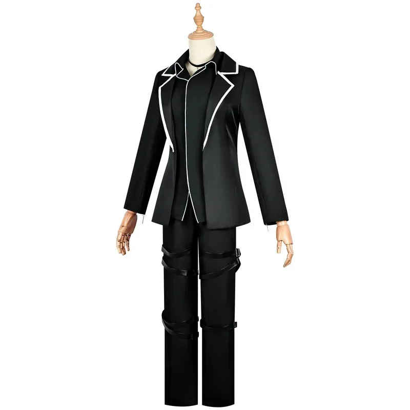 

CyAnime Shugo Chara Tsukiyomi Ikuto Hoshina Utau Косплей Костюм Черная Униформа Школьный Костюм Хэллоуин Вечеринка Наряд Женщины Me