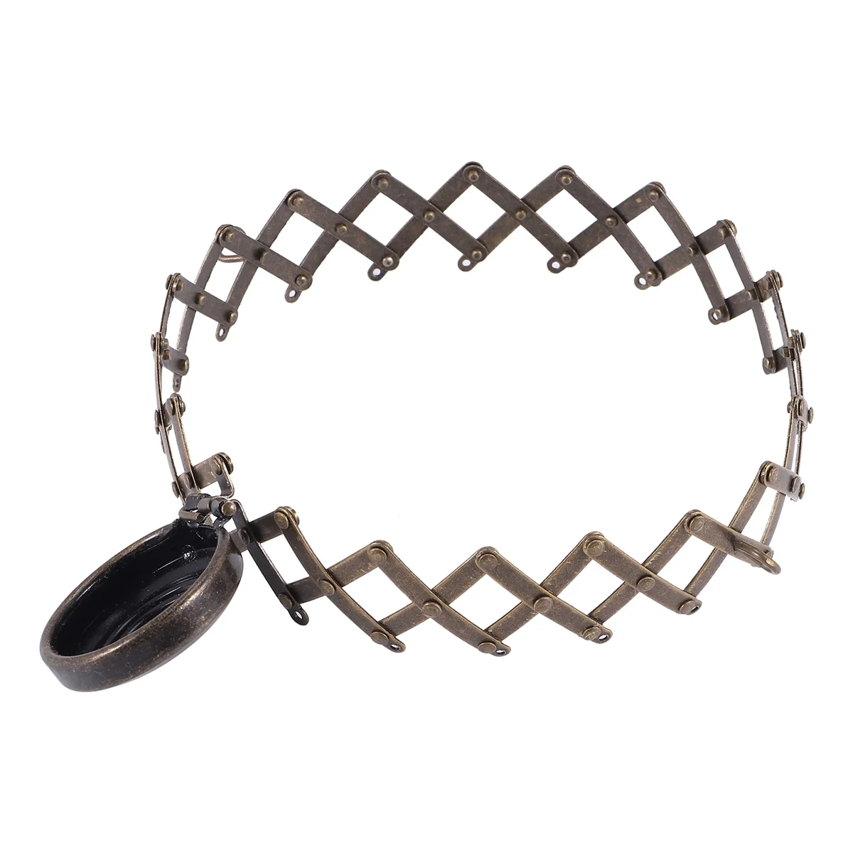 ABQR – sacs à finition ronde, matériel de cadre de sac à main, sac à stylos, cadre d'embrayage, fermoir, cylindre de pièce de monnaie, accessoires de sac à main (Bronze)