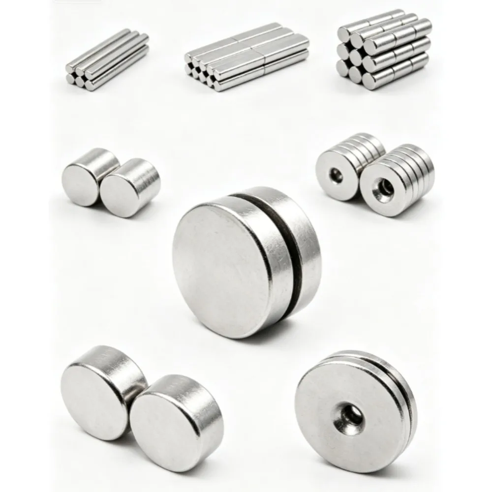 10 X 5 MM Round Strong Magnet With 3M Double-Sided Tape N35 Permanent Magnetic Sticker