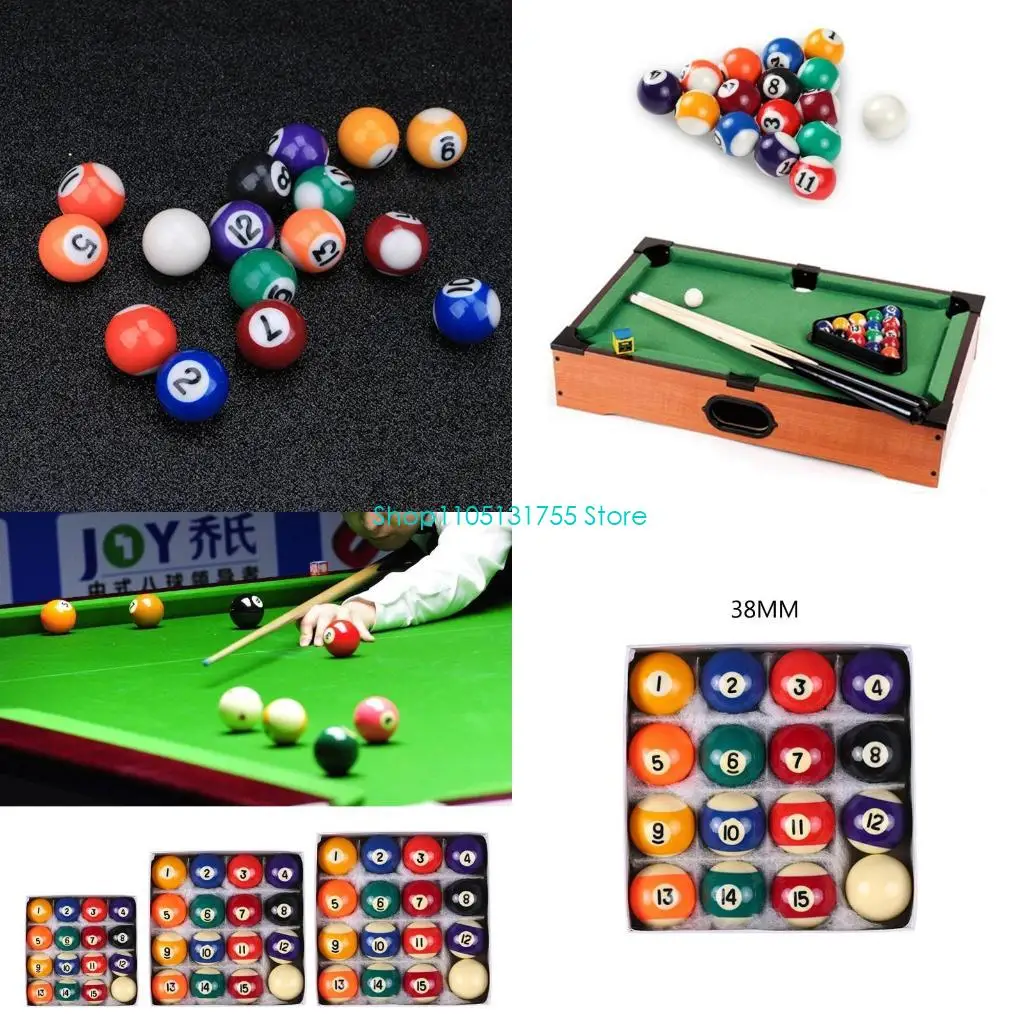 

K0EF Board Games for Children Mini Billiards Snooker Toy Set Home Party Games Parent Child Interaction Game Education