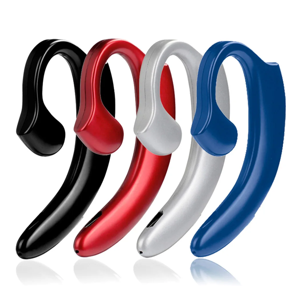 

Hanging Wireless Earphones Talk Time Wireless Earbuds Bone Conduction Earbuds Fast Pairing Dual Connection Hanging Earphones Red