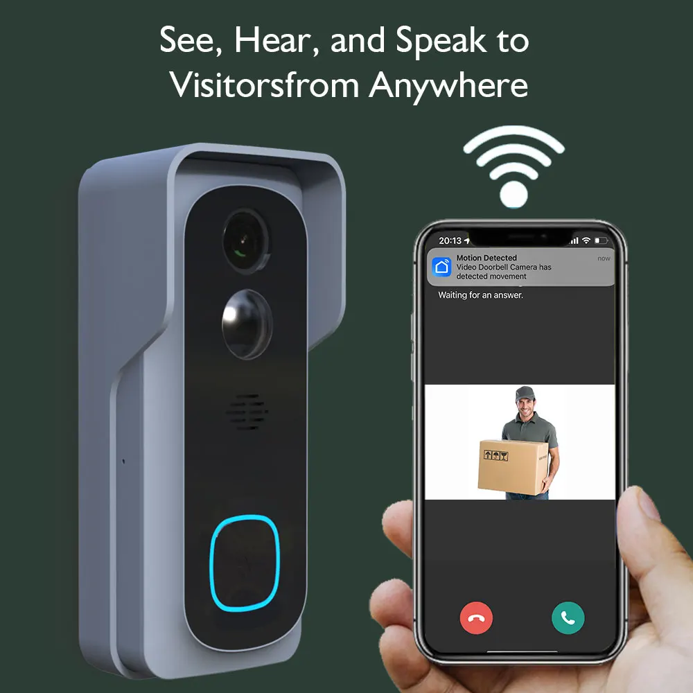 Tuya Smart Video Doorbell 3MP IP65 Waterproof Battery AC 12V WiFi Wireless Door Bell Camera Intercom Event Record Home Security