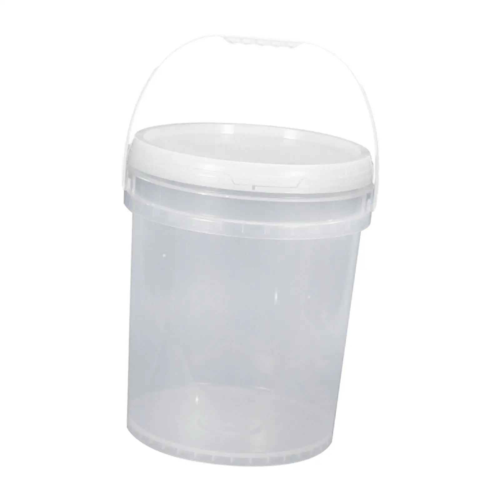 Oil Tub Container Food Storage Bucket Container Heavy Duty for Leftover Paint